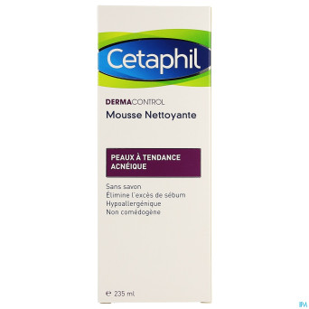Cetaphil dermacontrol mousse nettoyante 235ml