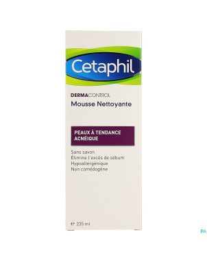 Cetaphil dermacontrol mousse nettoyante 235ml