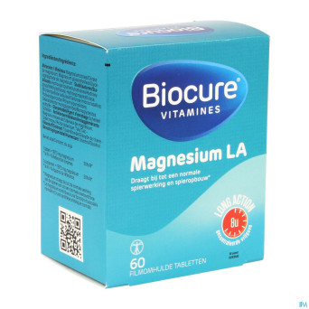 Biocure magnesium la  comp pell. 60