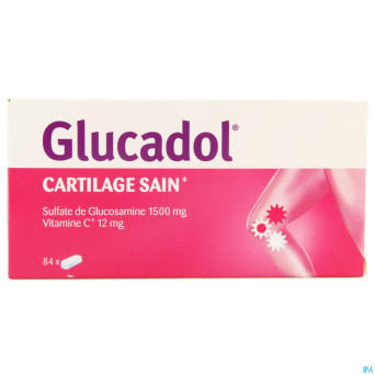 Glucadol 1500mg comp 84    remplace 1777234 nf