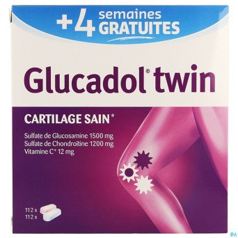Glucadol twin   comp 2x112 nf promo