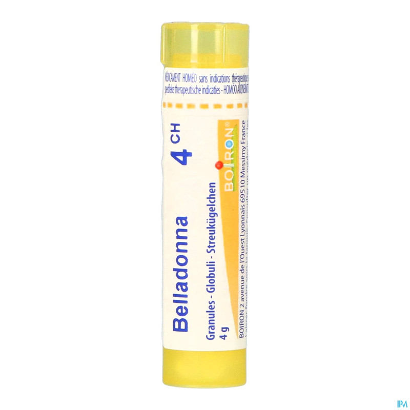 Belladonna    4ch gr 4g boiron