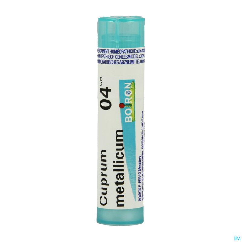 Cuprum metallicum    4ch gr 4g boiron
