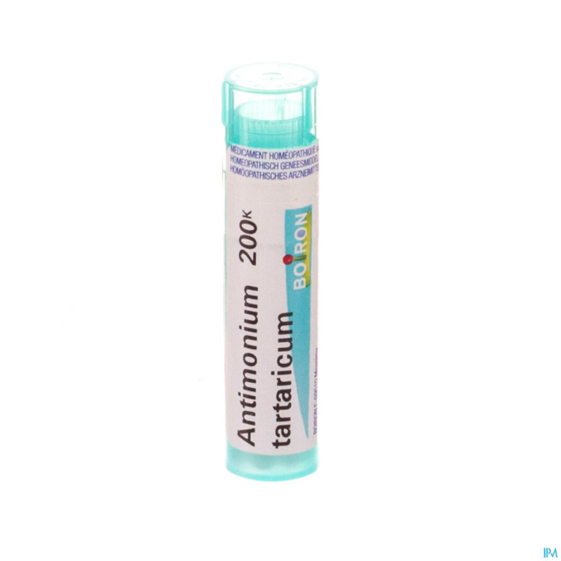 Antimonium tartaricum    200k gr 4g boiron