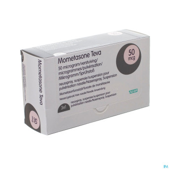 Mometasone teva 50mcg susp pulv nas 3 x 140