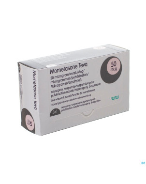 Mometasone teva 50mcg susp pulv nas 3 x 140