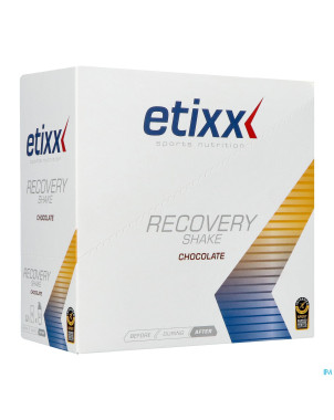 Etixx recovery shake chocolate srp 12x50g