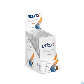 Etixx recovery shake chocolate srp 12x50g