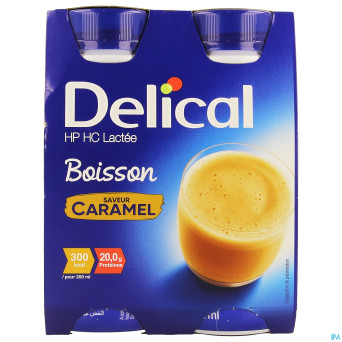 Delical boisson lactee hp-hc car4x200ml cfr4278677