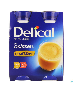 Delical boisson lactee hp-hc car4x200ml cfr4278677