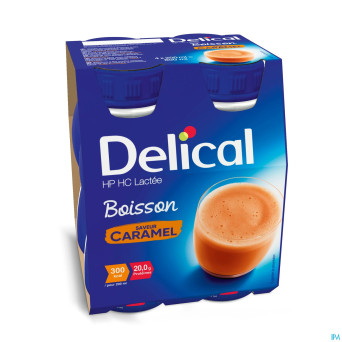 Delical boisson lactee hp-hc car4x200ml cfr4278677
