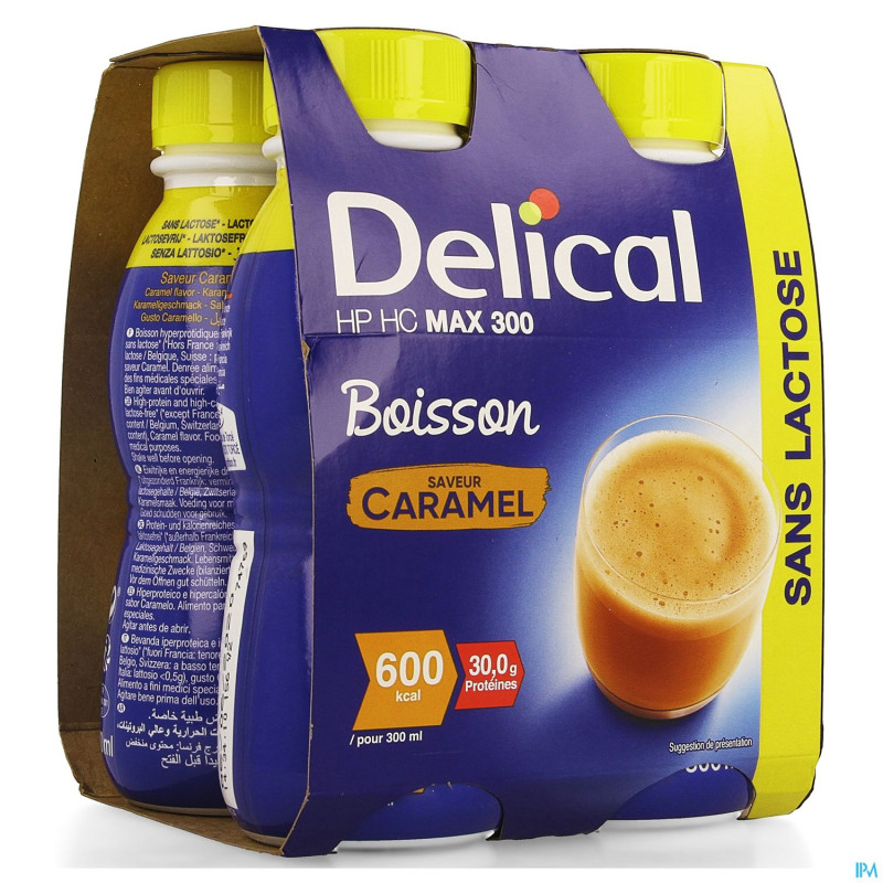 Delical max 300 caramel    4x300ml
