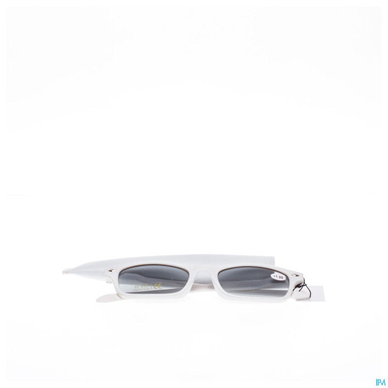 Sunreader lunettes lecture solaire +1.00 blanc