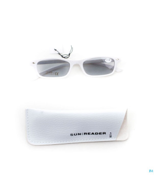 Sunreader lunettes lecture solaire +1.50 blanc