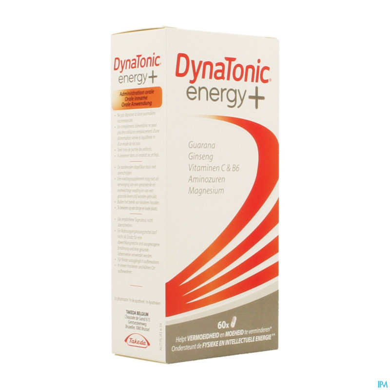 Dynatonic energy+    caps  60