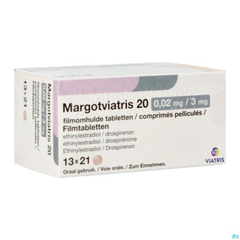 Margotviatris 0,02mg/3mg comp pell 273