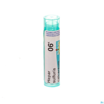 Hepar sulfuris calcareum    6k gr 4g boiron