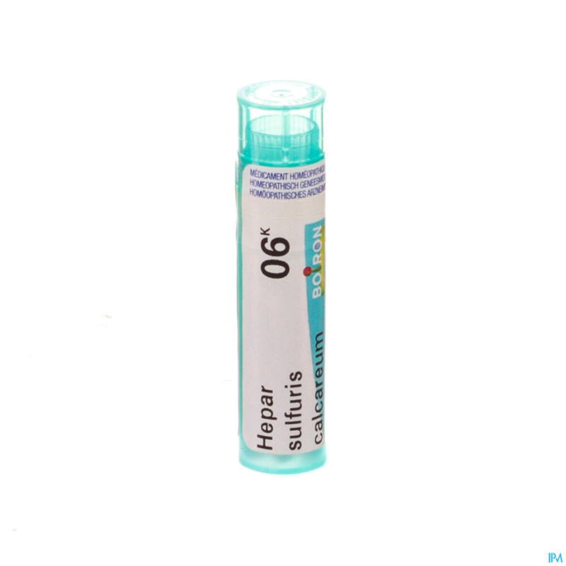 Hepar sulfuris calcareum    6k gr 4g boiron