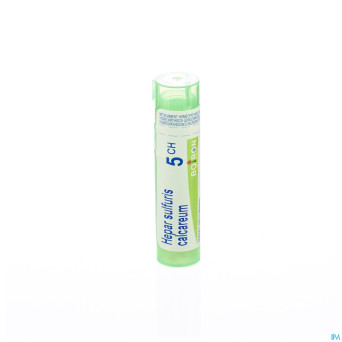 Hepar sulfuris calcareum    5ch gr 4g boiron