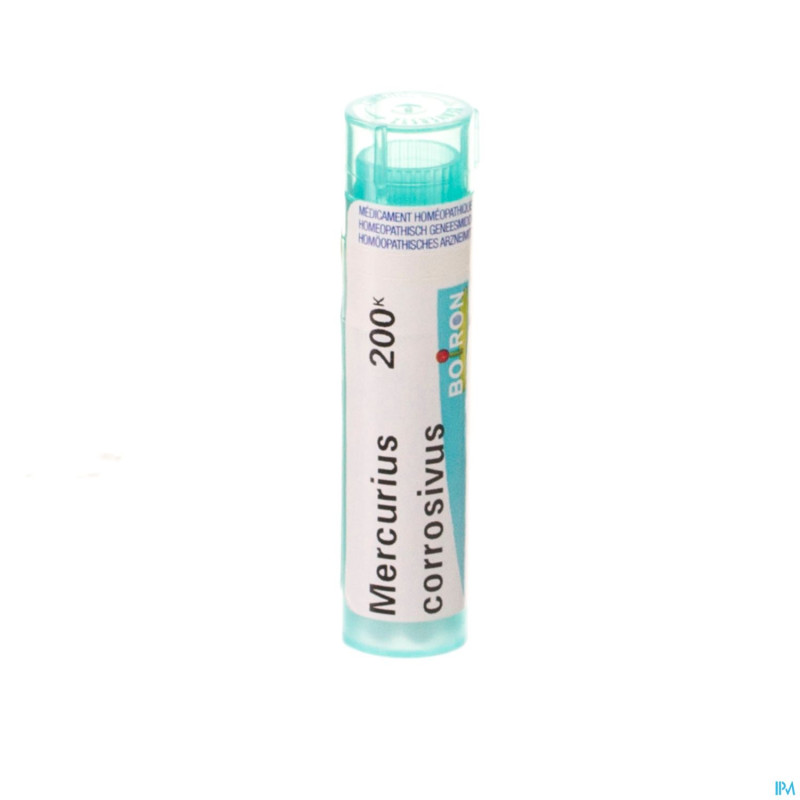 Mercurius corrosivus    200k gr 4g boiron