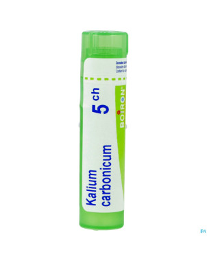 Kalium carbonicum    5ch gr 4g boiron