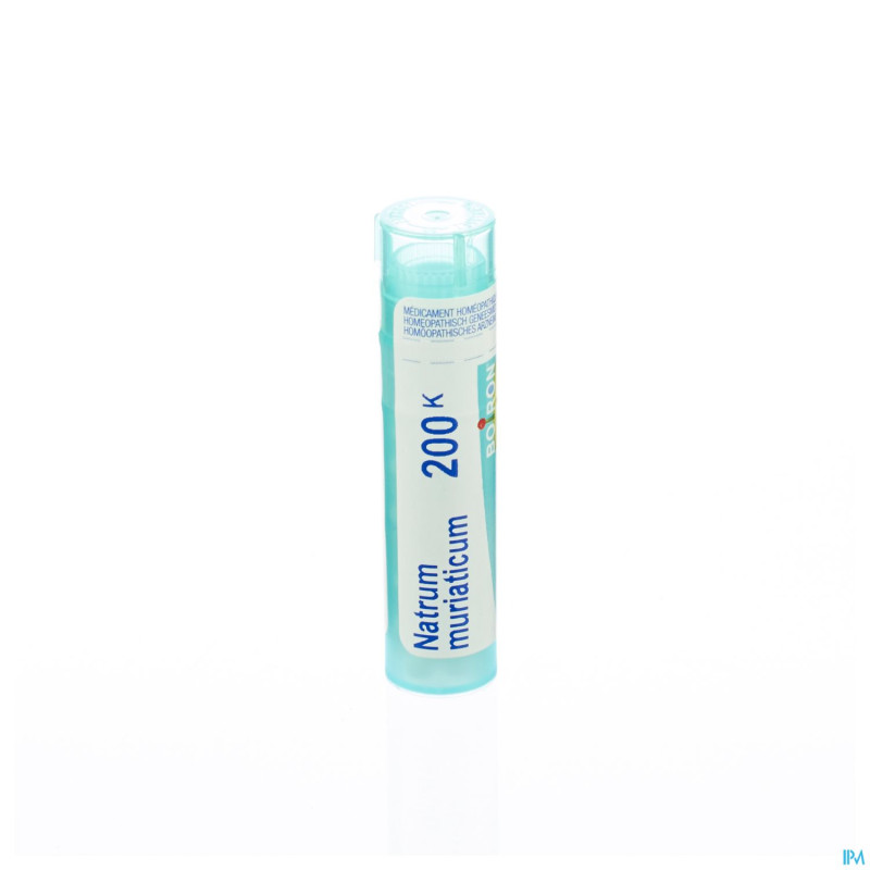 Natrum muriaticum    200k gr 4g boiron