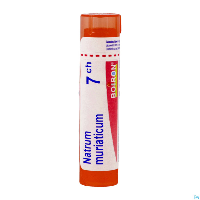 Natrum muriaticum    7ch gr 4g boiron
