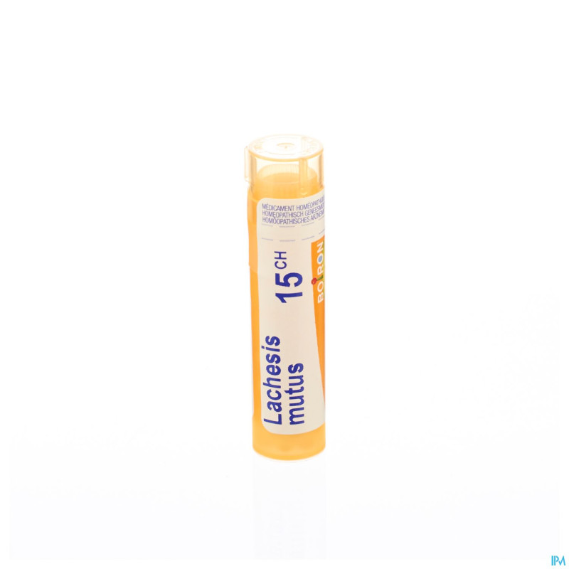 Lachesis mutus    15ch gr 4g boiron