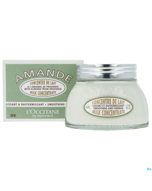 L'occitane concentre de lait amande nf    200ml