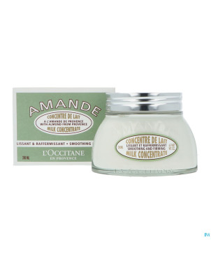 L'occitane concentre de lait amande nf    200ml