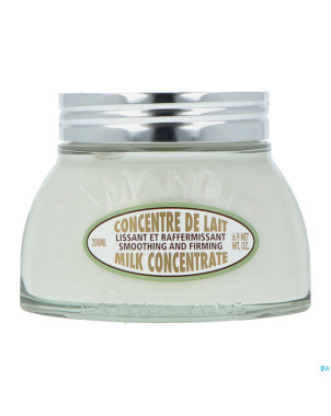 L'occitane concentre de lait amande nf    200ml