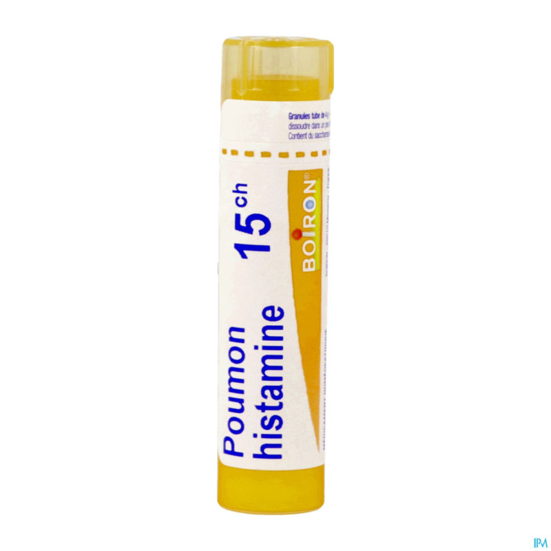 Poumon histamine    15ch gr 4g boiron
