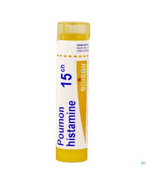Poumon histamine    15ch gr 4g boiron