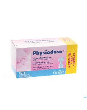 Physiodose serum physio ud ster    40x5ml 608099