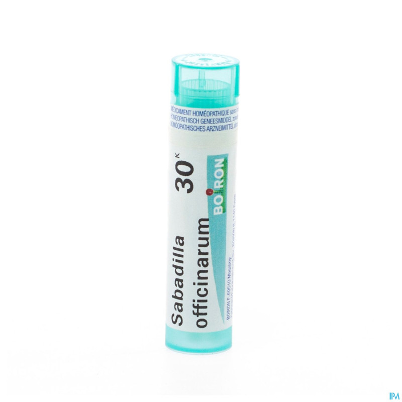 Sabadilla officinarum    30k gr 4g boiron