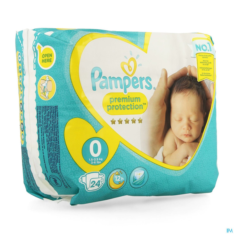 Pampers micro couches 1x24