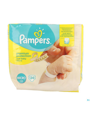 Pampers micro couches 1x24