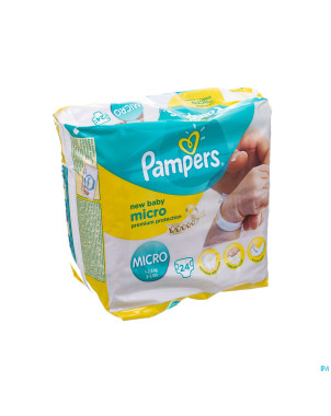 Pampers micro couches 1x24