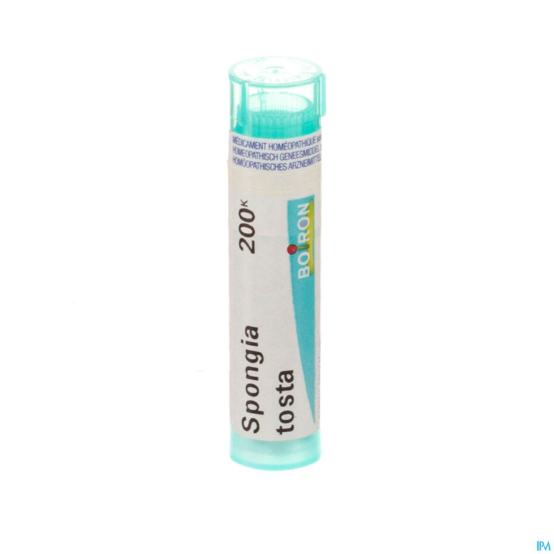 Spongia tosta    200k gr 4g boiron