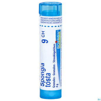Spongia tosta    9ch gr 4g boiron
