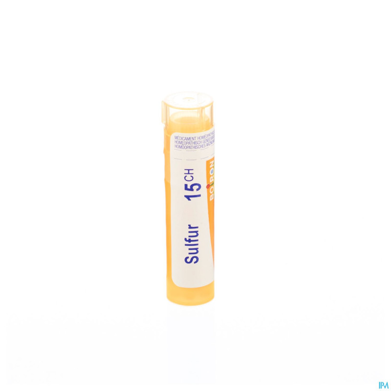 Sulfur    15ch gr 4g boiron