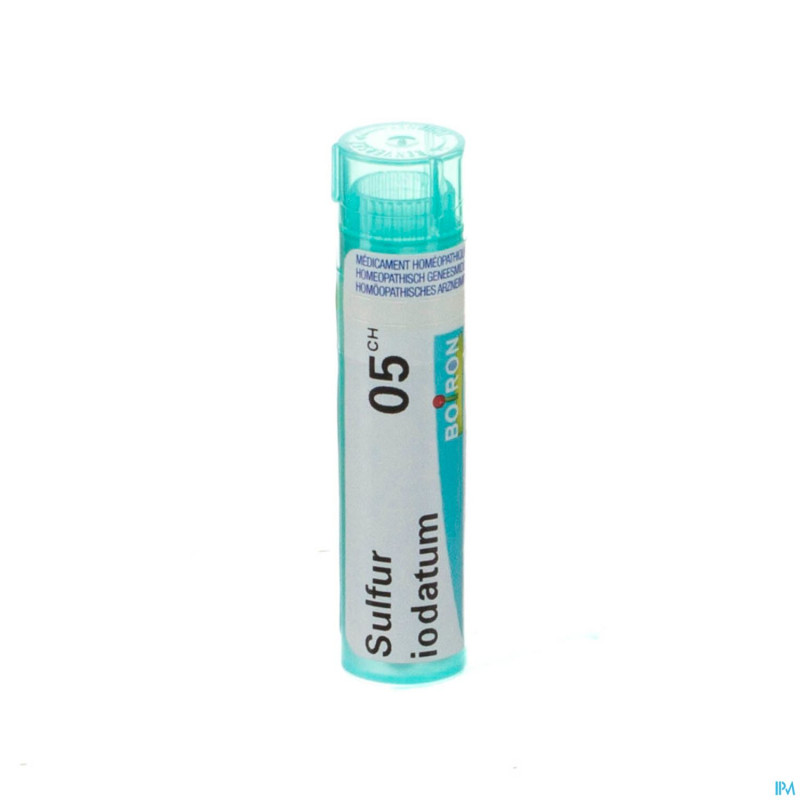 Sulfur iodatum    5ch gr 4g boiron