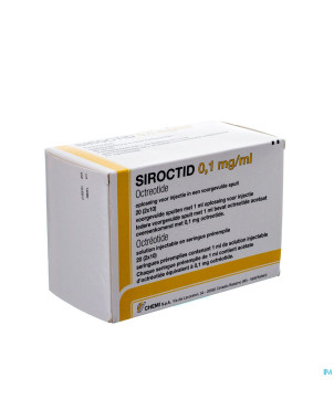 Siroctid 0,1 mg/ml ser prerempli 20 x 1 ml