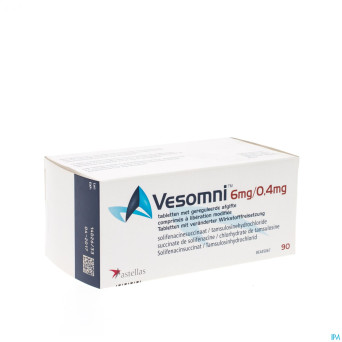 Vesomni 6mg/0,4mg comp liberatation modifiee 90