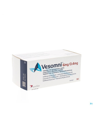 Vesomni 6mg/0,4mg comp liberatation modifiee 90