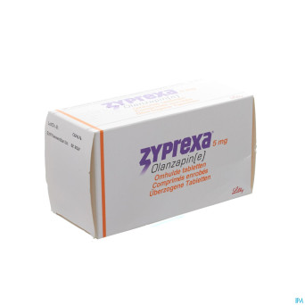 Zyprexa  5 mg pi pharma comp 98 x  5 mg pip