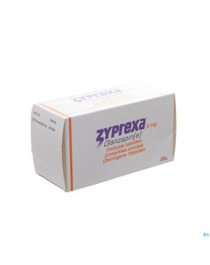 Zyprexa  5 mg pi pharma comp 98 x  5 mg pip