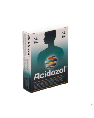 Acidozol caps gastro resist 14 x 10 mg
