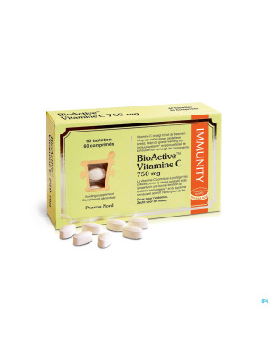 Bioactive vitamine c 750mg  comp 60