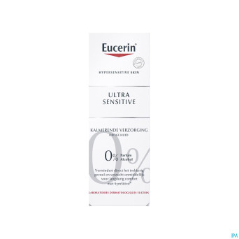 Eucerin ultra sensitive soin apais. peau sec 50ml